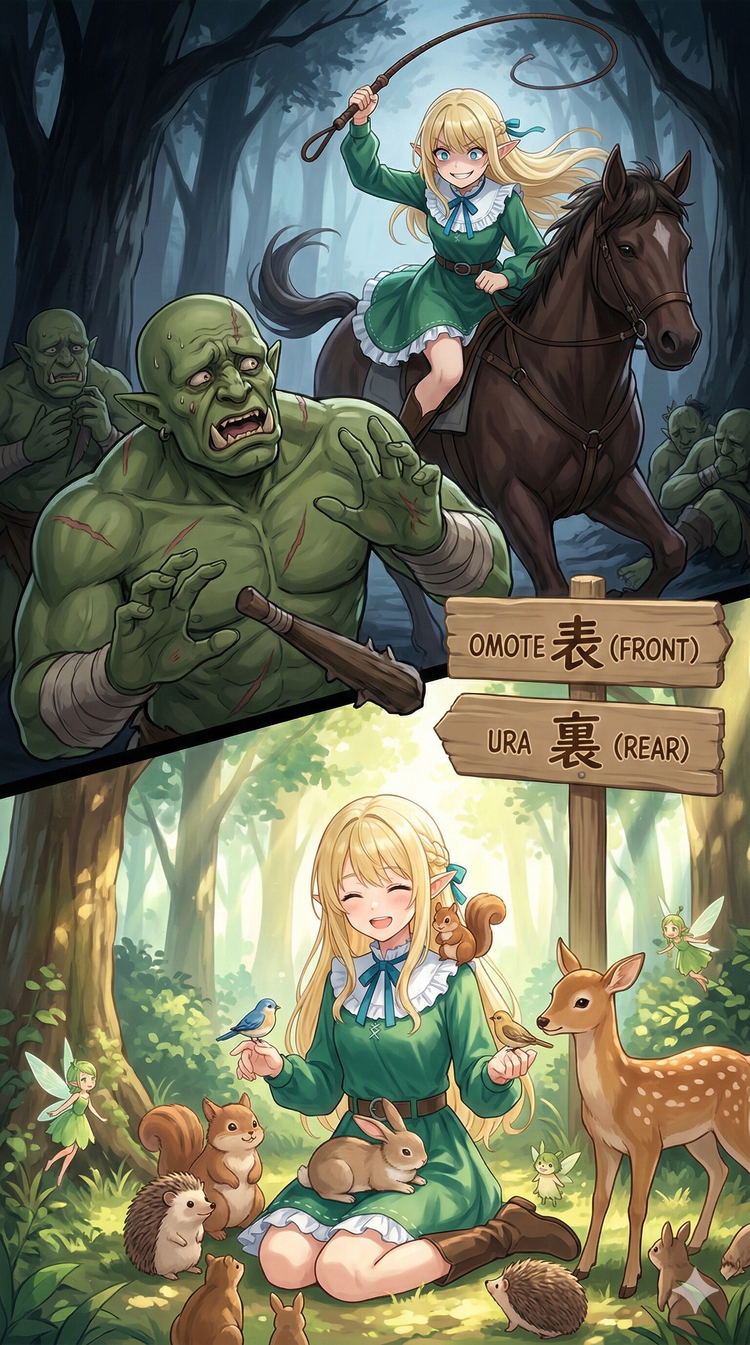 ポンドちゃんの裏表