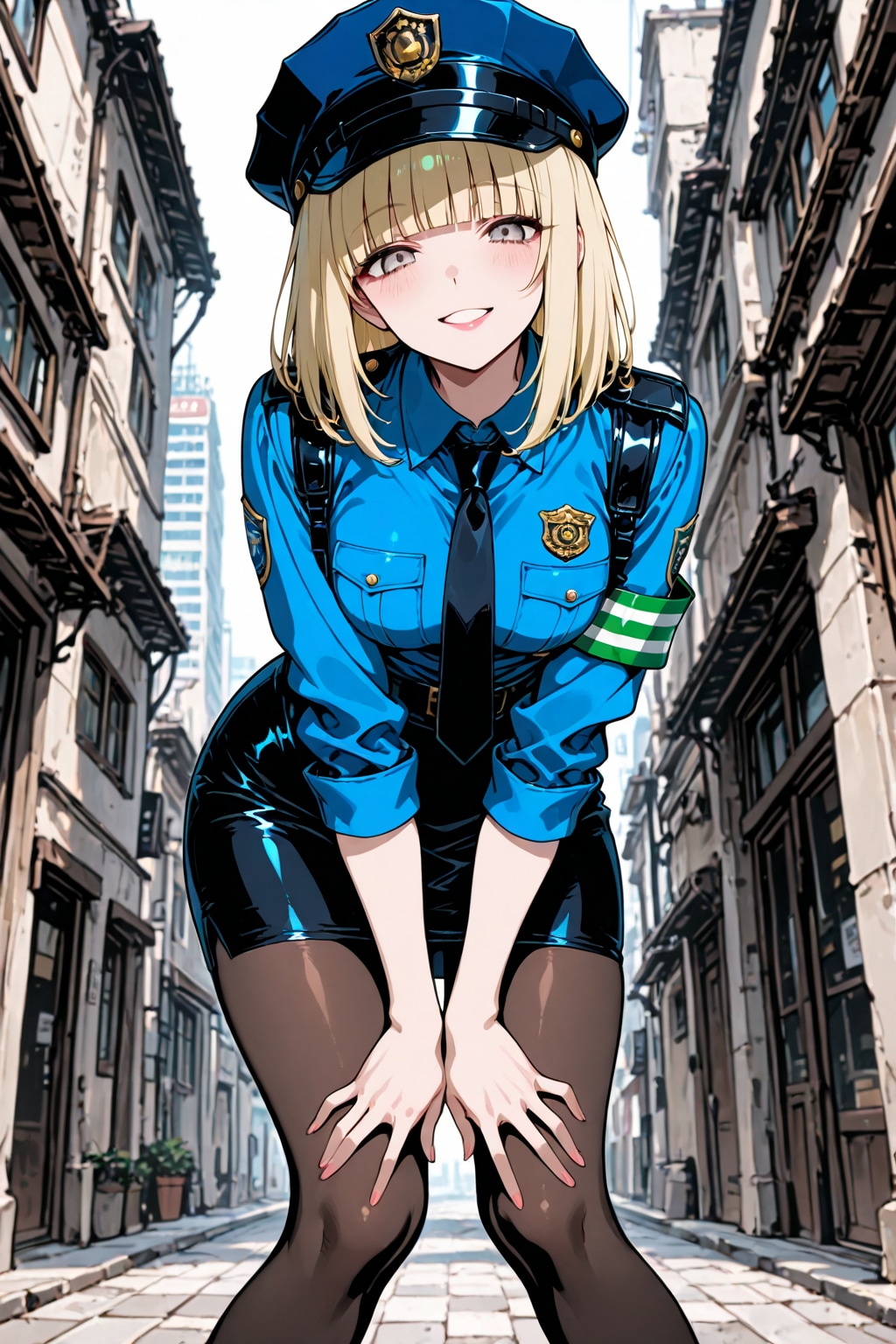 婦警さん　その３ | の人気AIイラスト・グラビア