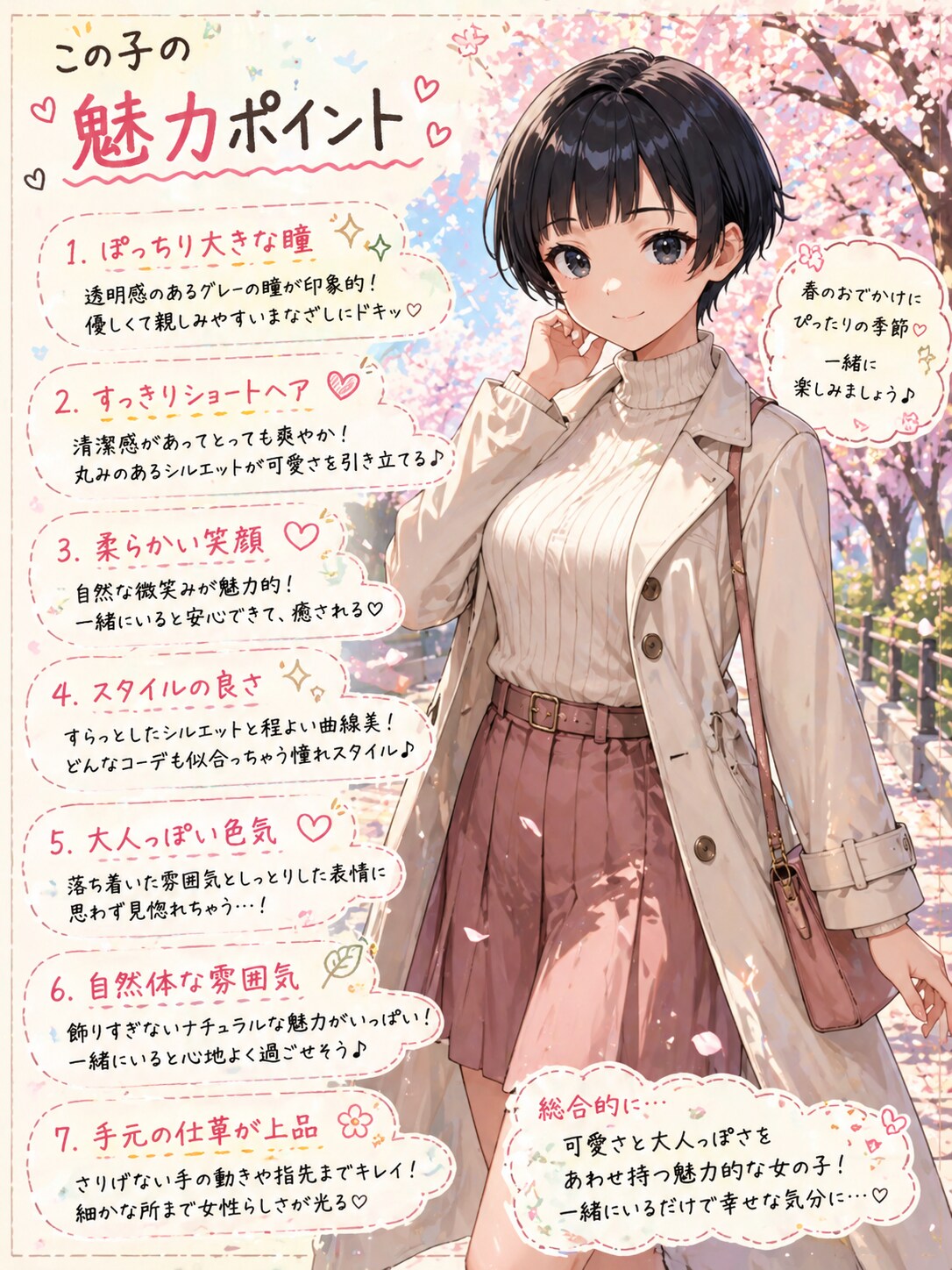 メグさんの魅力？