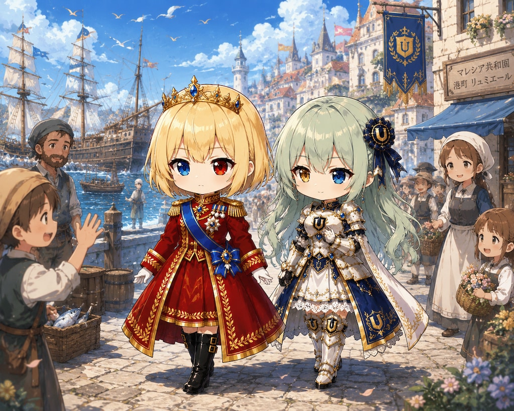 神聖マグネティア帝国第二皇女専属騎士【玉盾の誓い（レギス・プロミス）】ユスティア・ヴァレリア