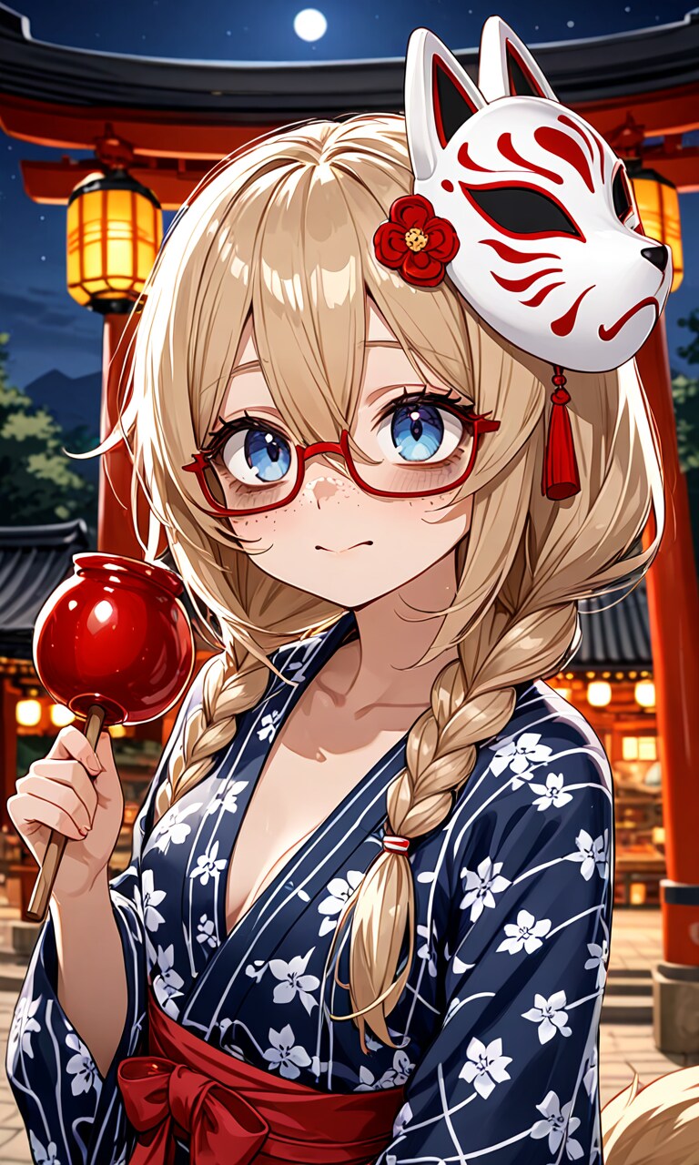 お祭りも…楽しいな… | の人気AIイラスト・グラビア