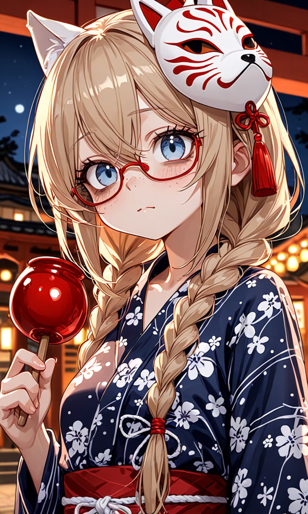 お祭りも…楽しいな…