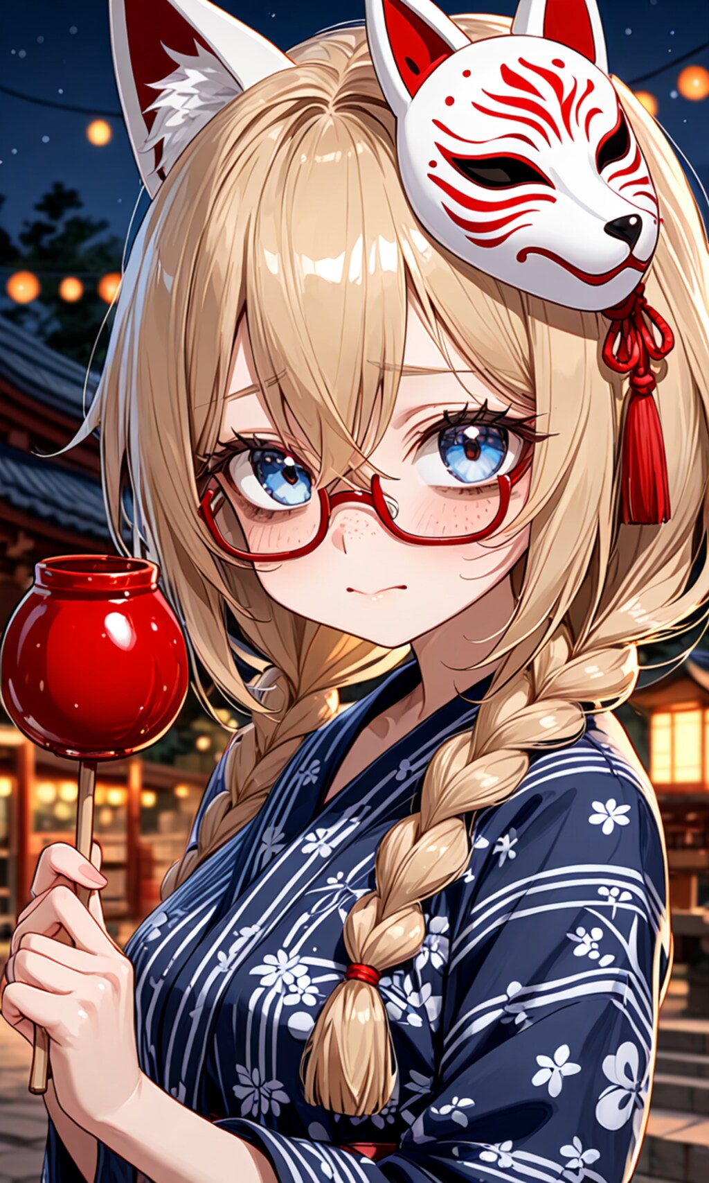 お祭りも…楽しいな…