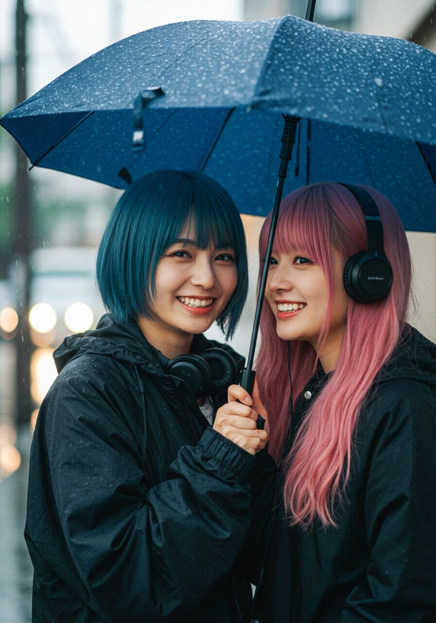 雨の日のおはようございます