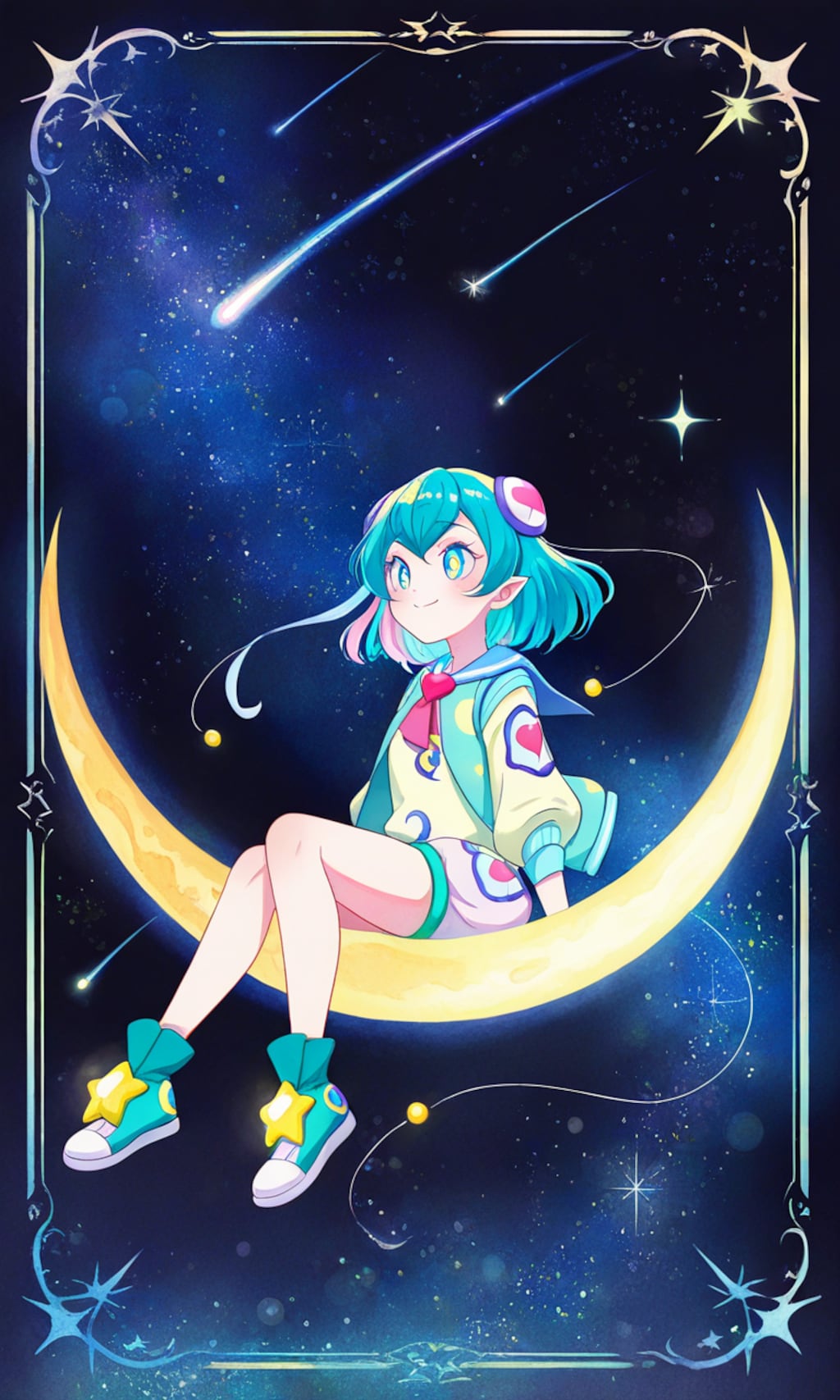月に揺られて🌙羽衣ララ。
