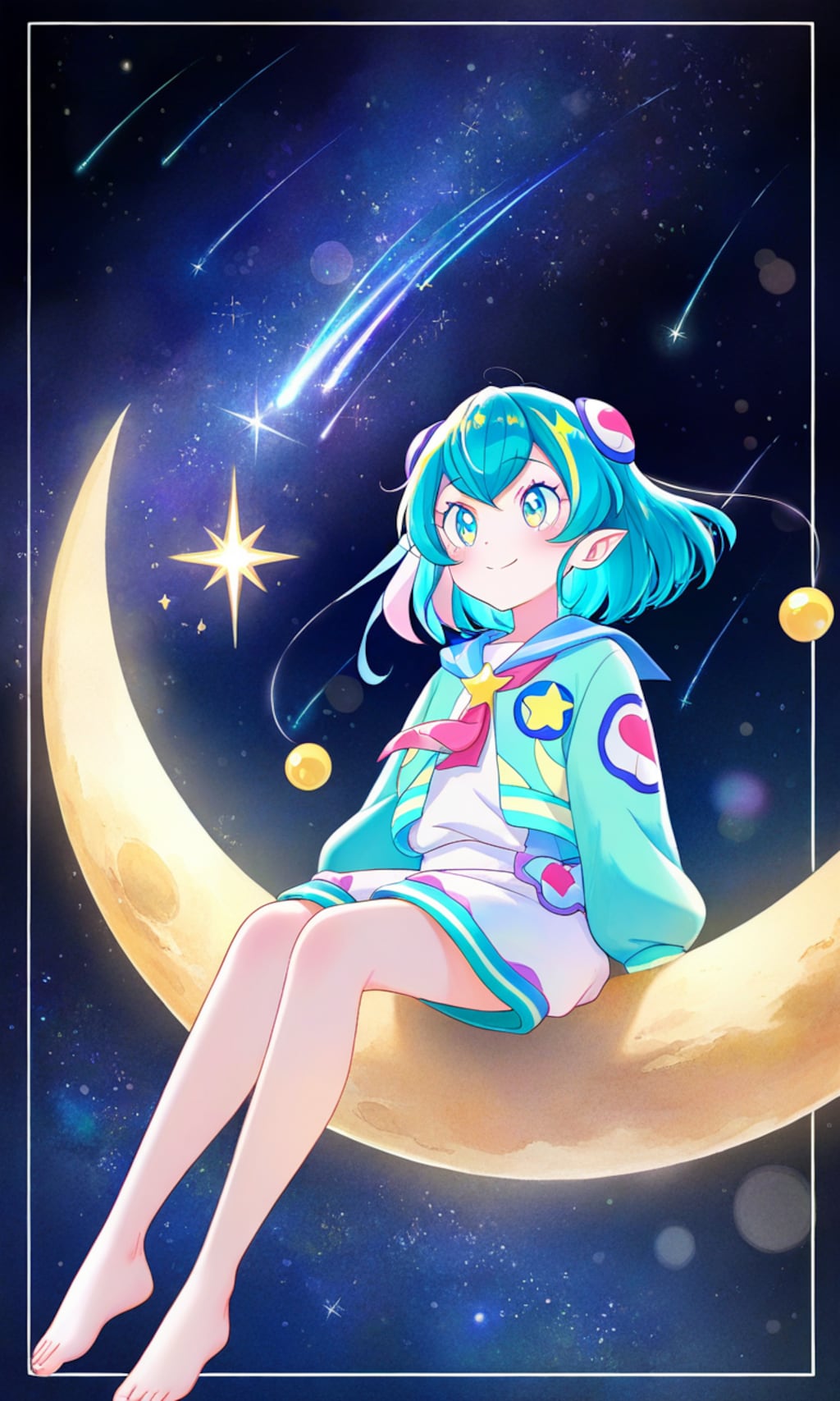 月に揺られて🌙羽衣ララ。