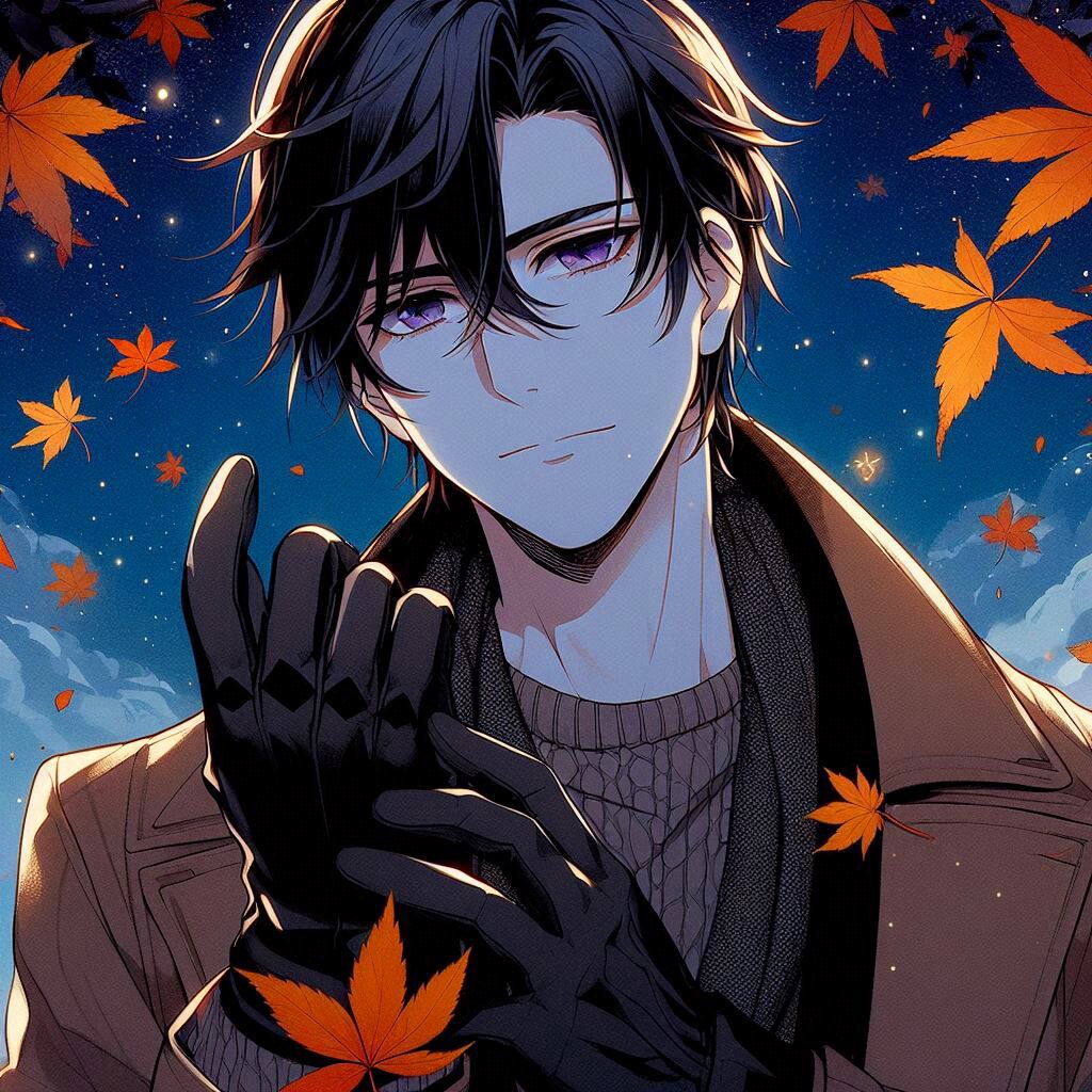 手袋してる、黒髪短髪男性…その1(5枚)