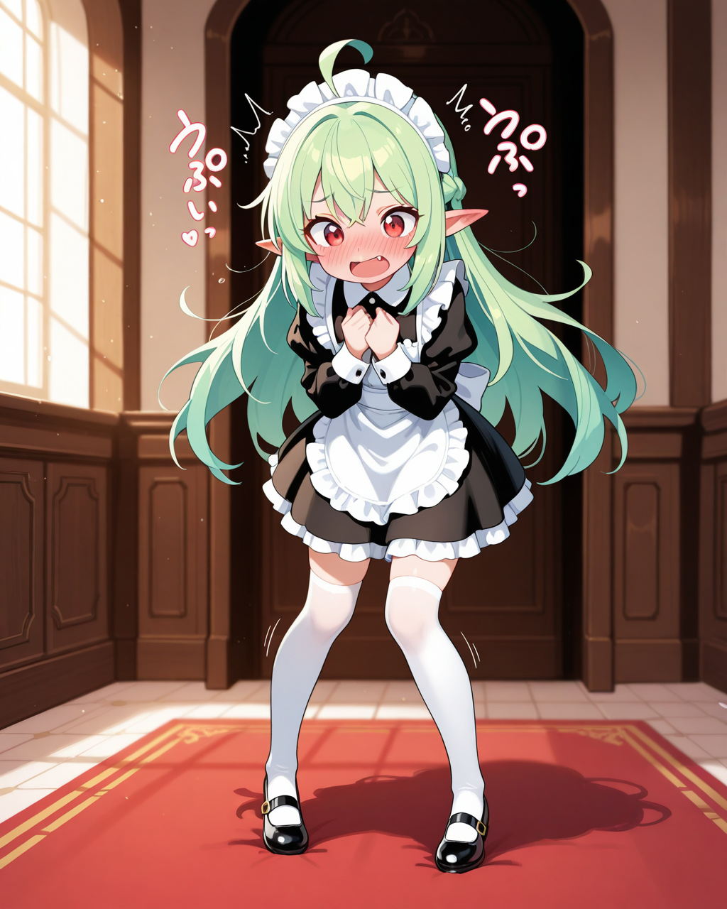 だっ、旦那様っ！！いっ、一体何をっ！？？