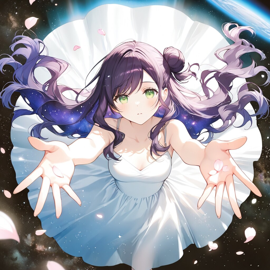 LILAC：Cosmic Bloom | の人気AIイラスト・グラビア