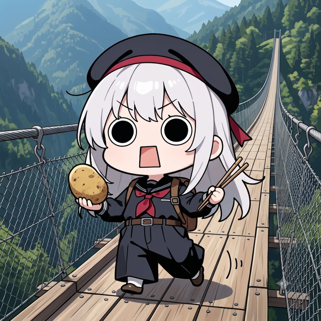 橋の日と箸の日えらいこっちゃ嬢