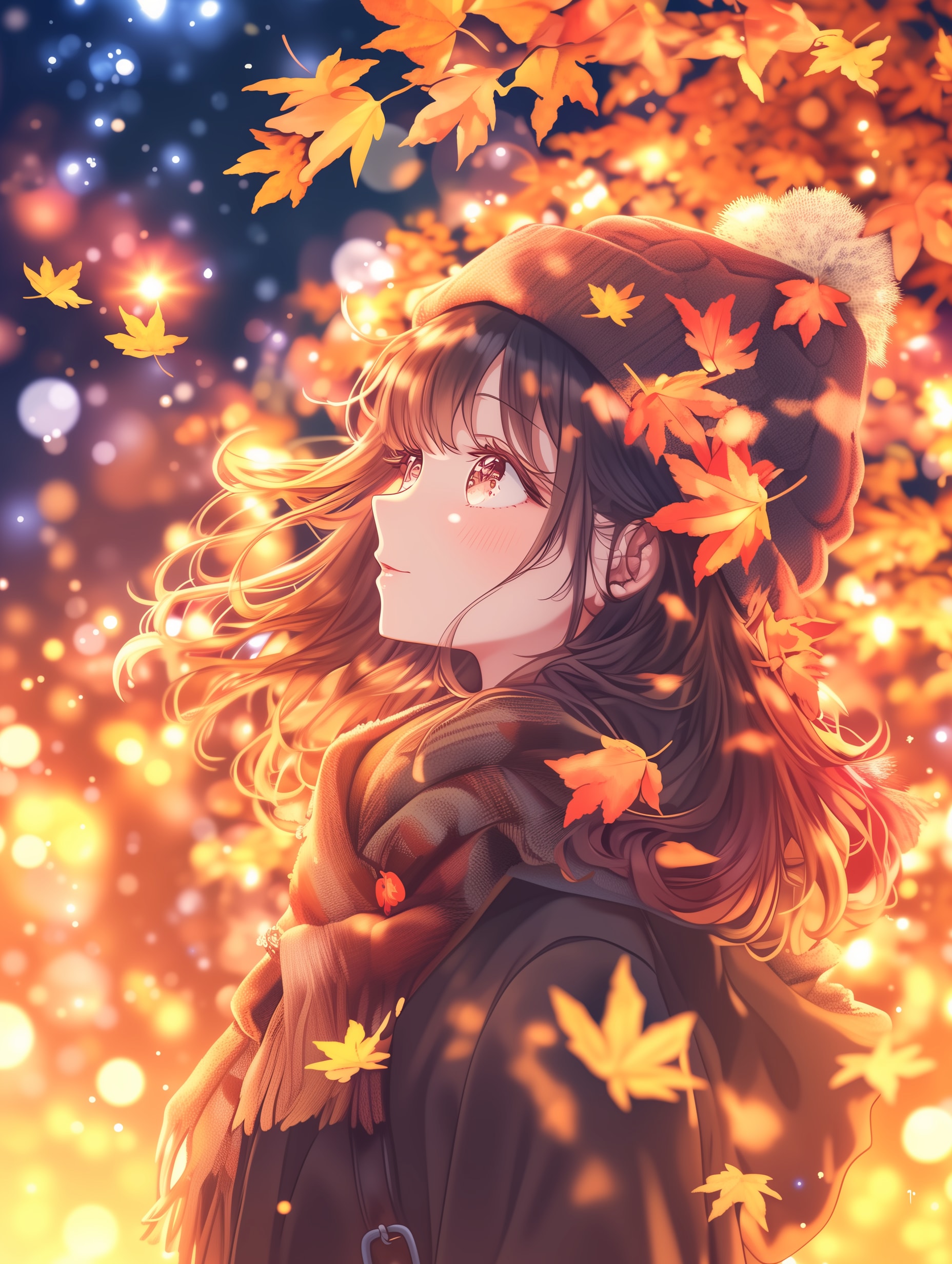 紅葉と光 | の人気AIイラスト・グラビア