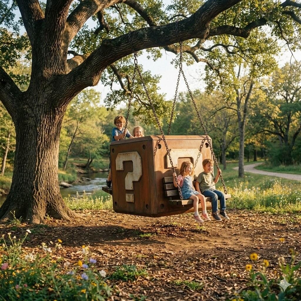 マリオブロックブランコ