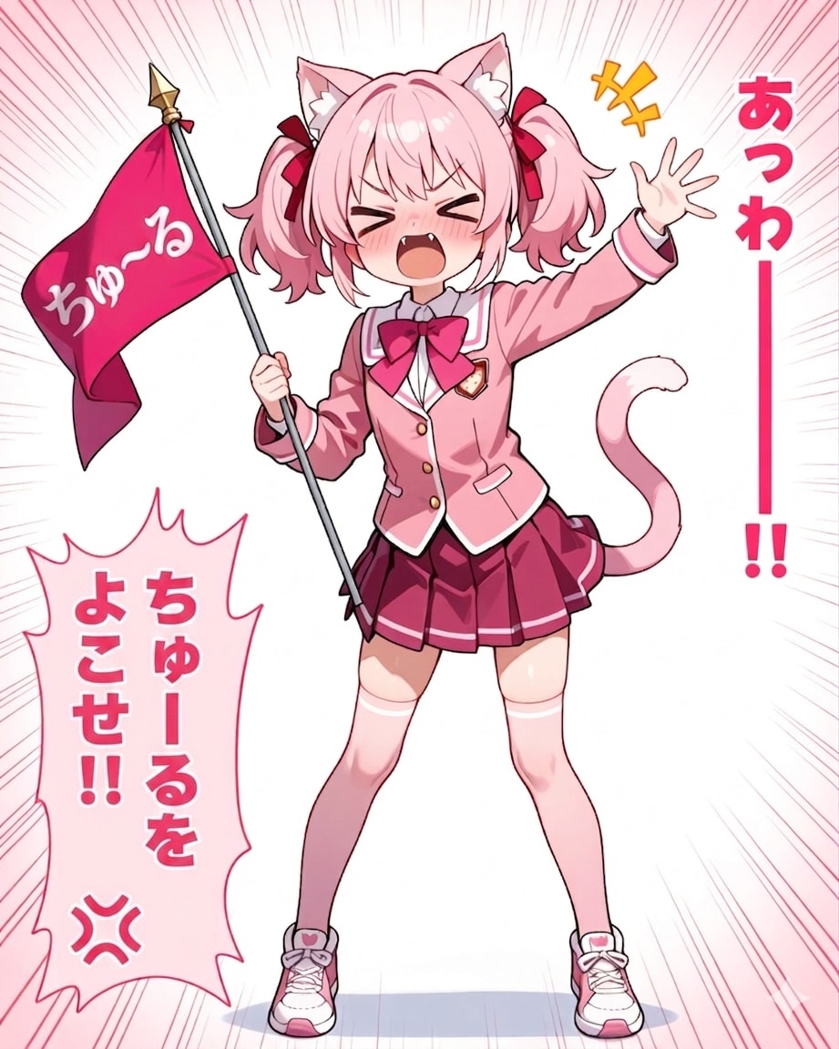 ちゅーるをよこせぇ～！！ | の人気AIイラスト・グラビア