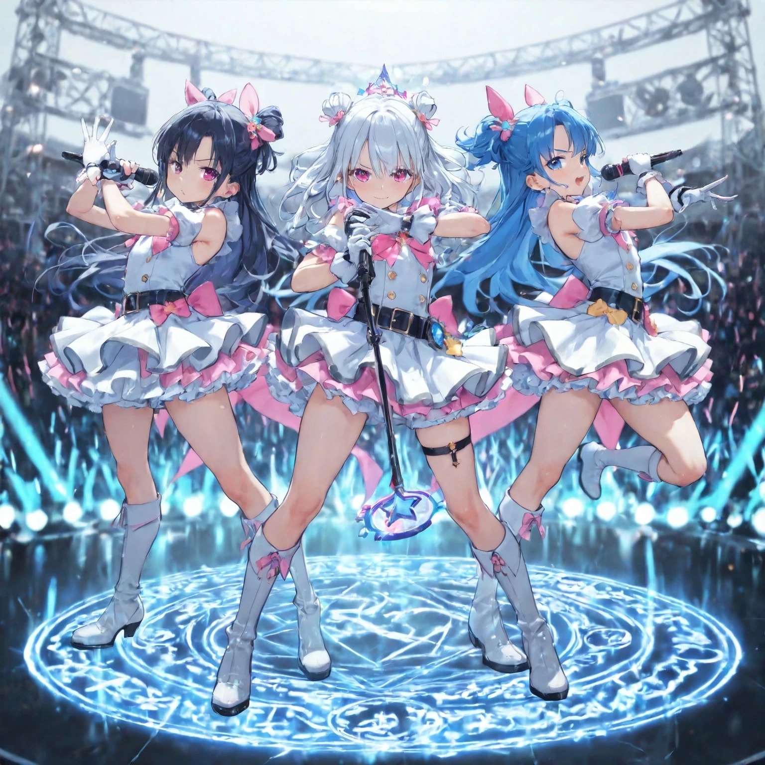 最強アイドルの力、魅せてあげる！ | の人気AIイラスト・グラビア