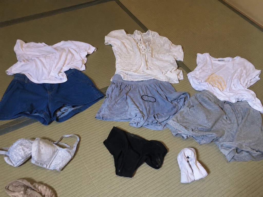修学旅行のスナップ