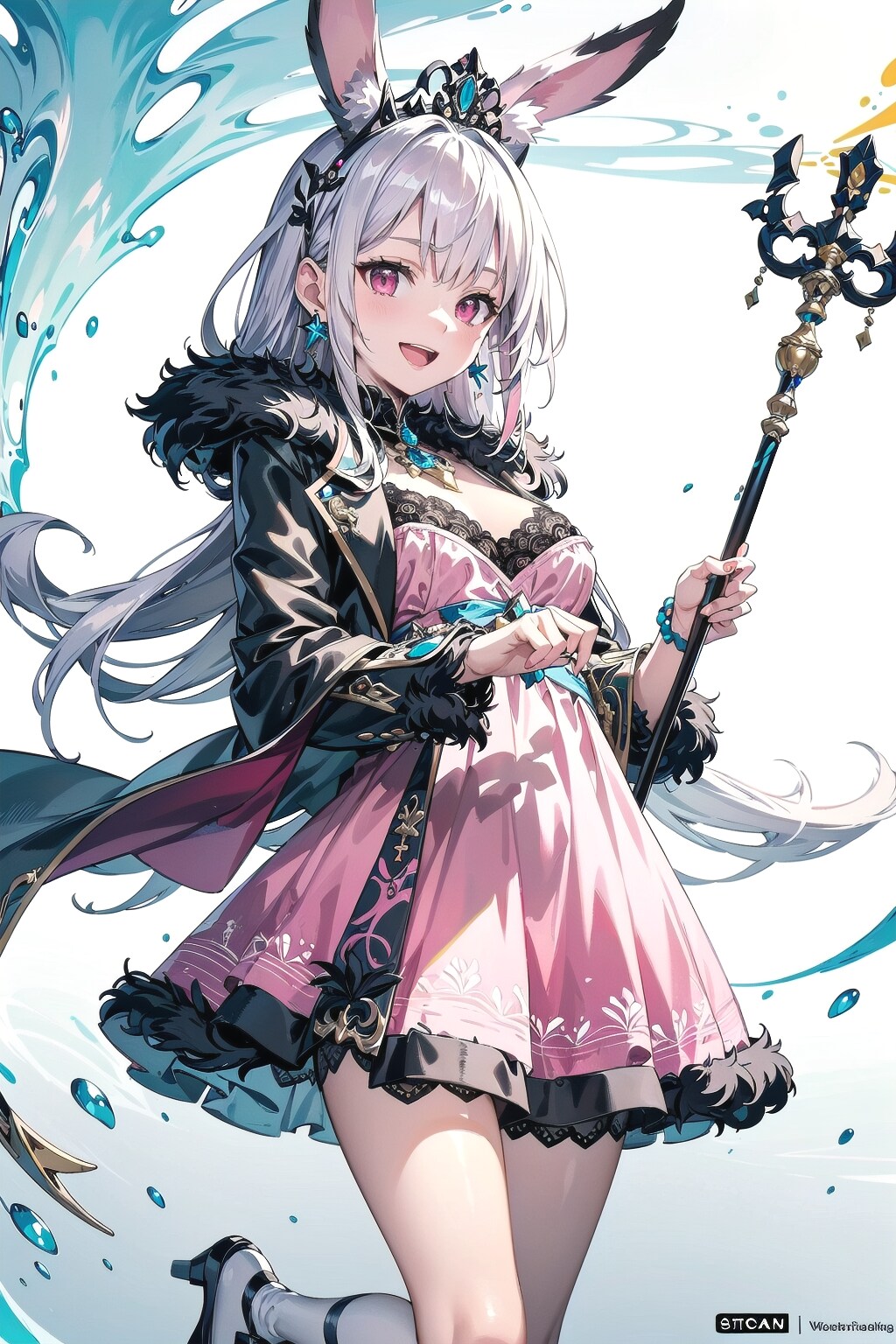 ブラックピンクの魔女っ子コーデなのです🐰🪄︎︎✨
