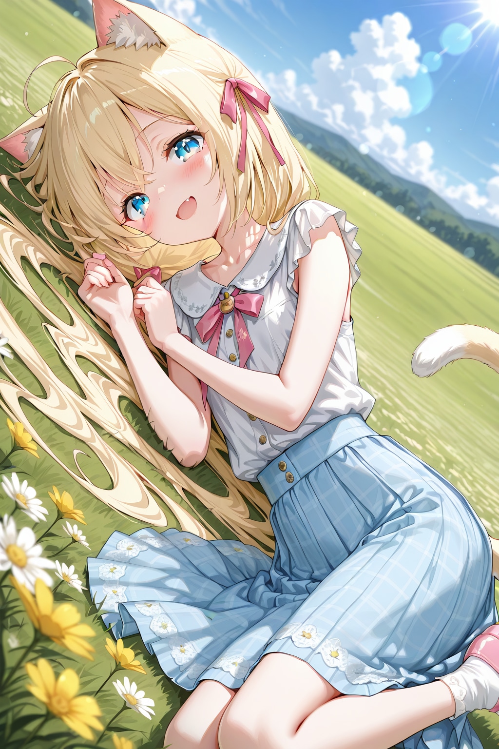 ネコミミロングスカート