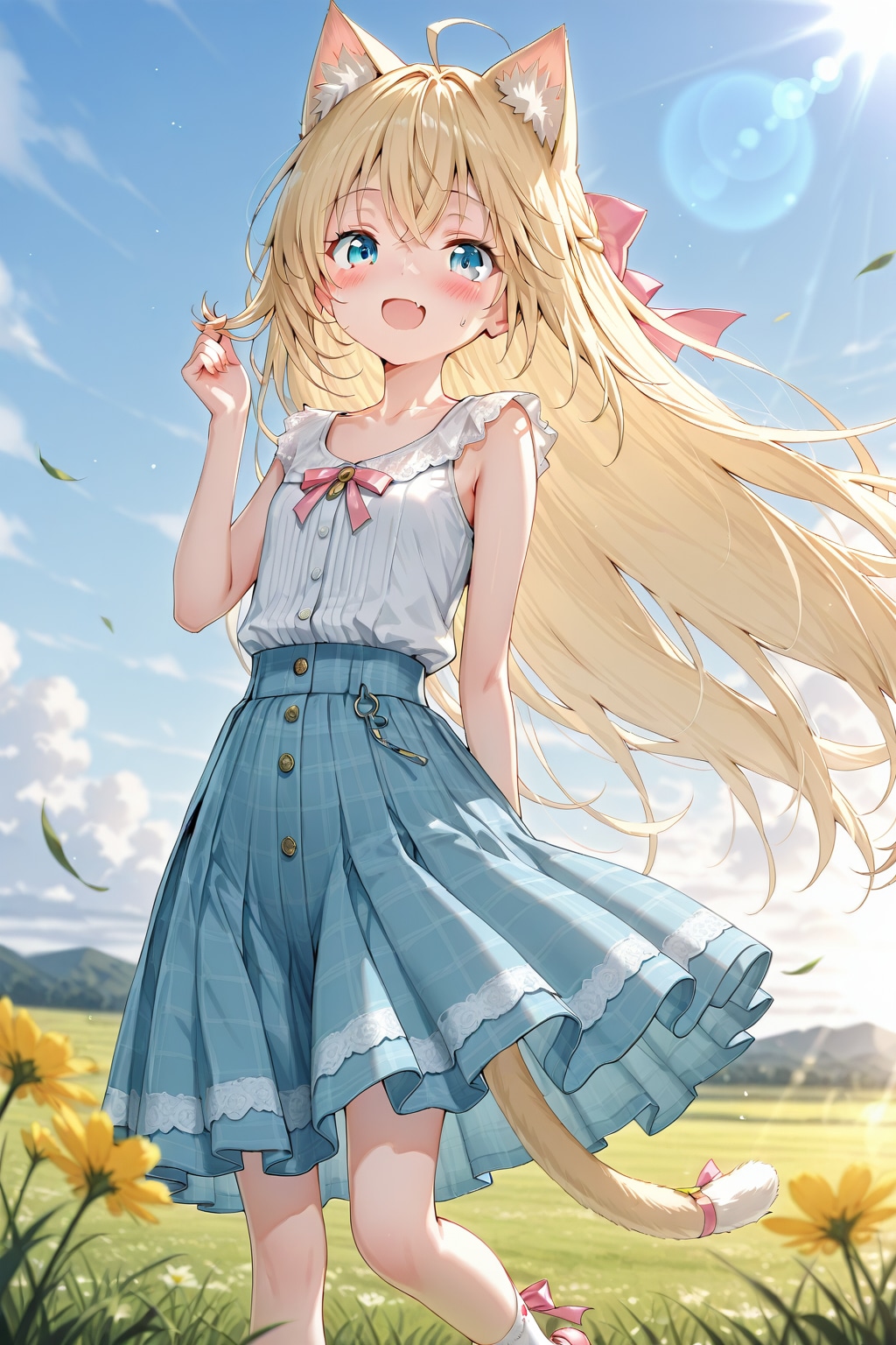 ネコミミロングスカート