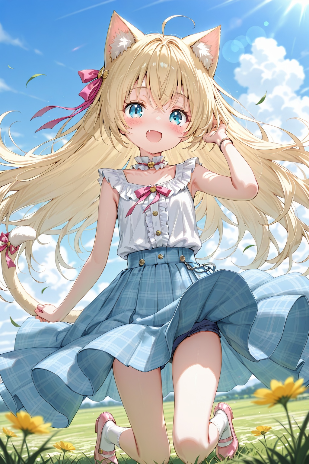 ネコミミロングスカート