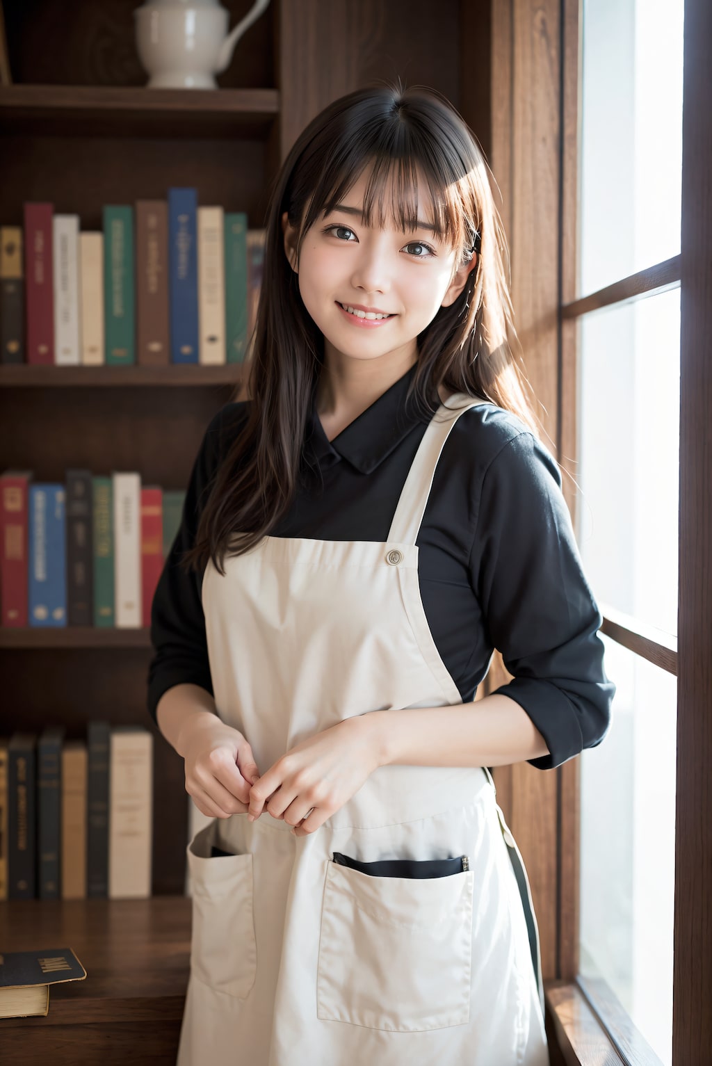 本屋さんの店員 2