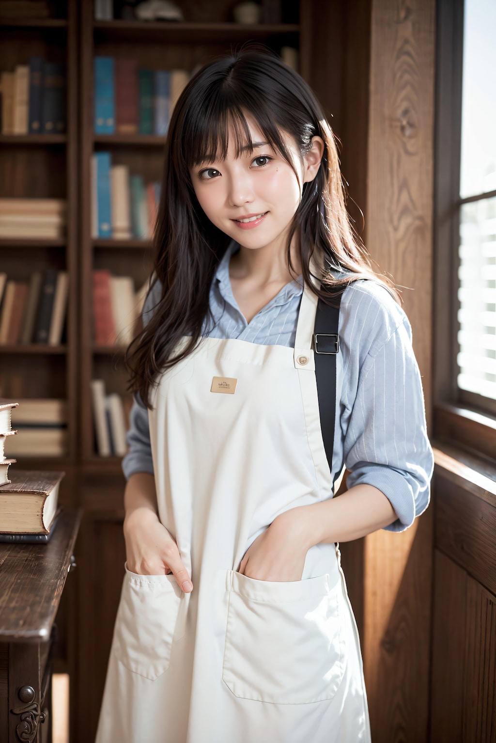 本屋さんの店員 2