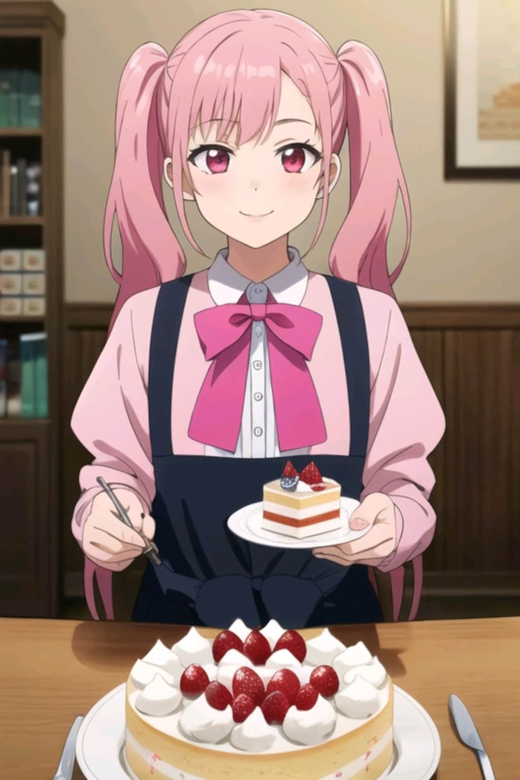 ケーキは嬉しく