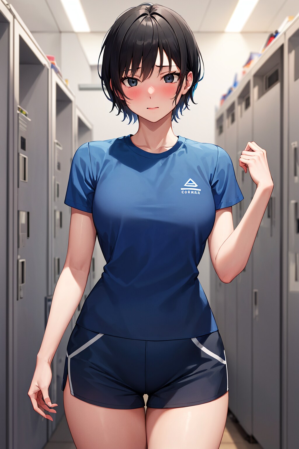陸上部の女の子