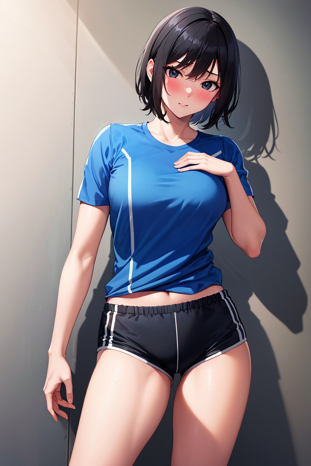 陸上部の女の子