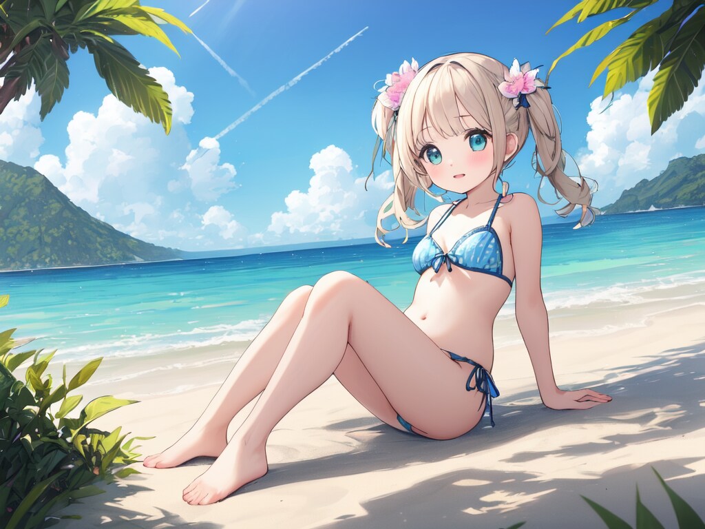 初めてのビキニなのです！