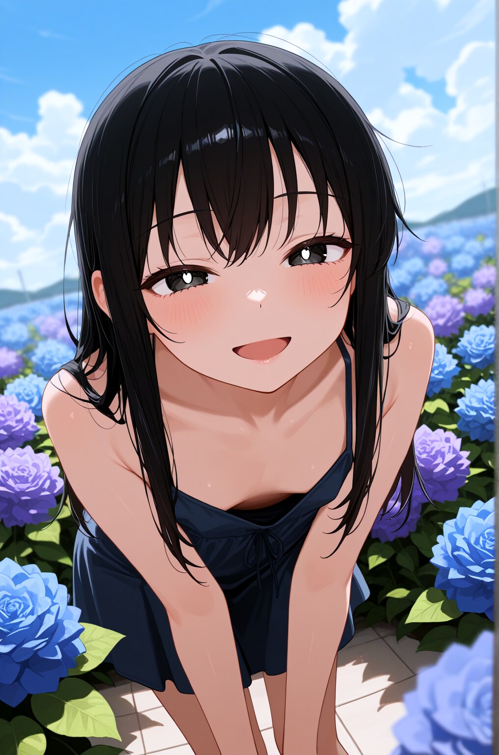 紫陽花とみづき♡
