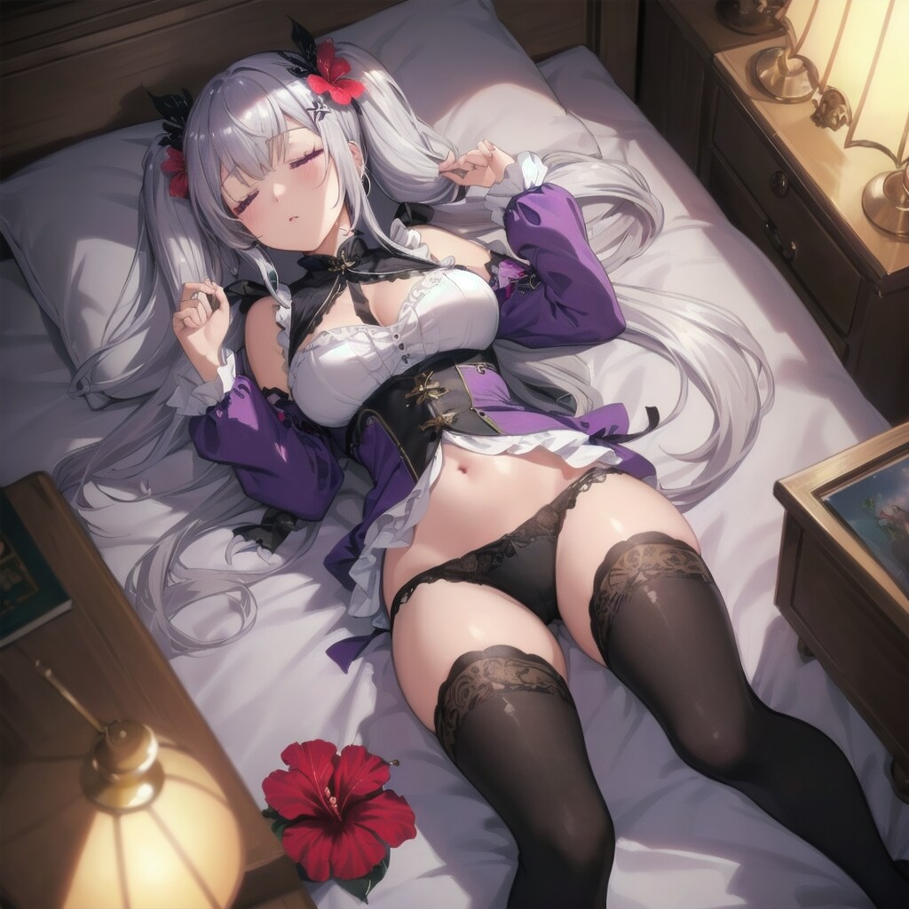 銀髪ツインテちゃん異世界帰還後