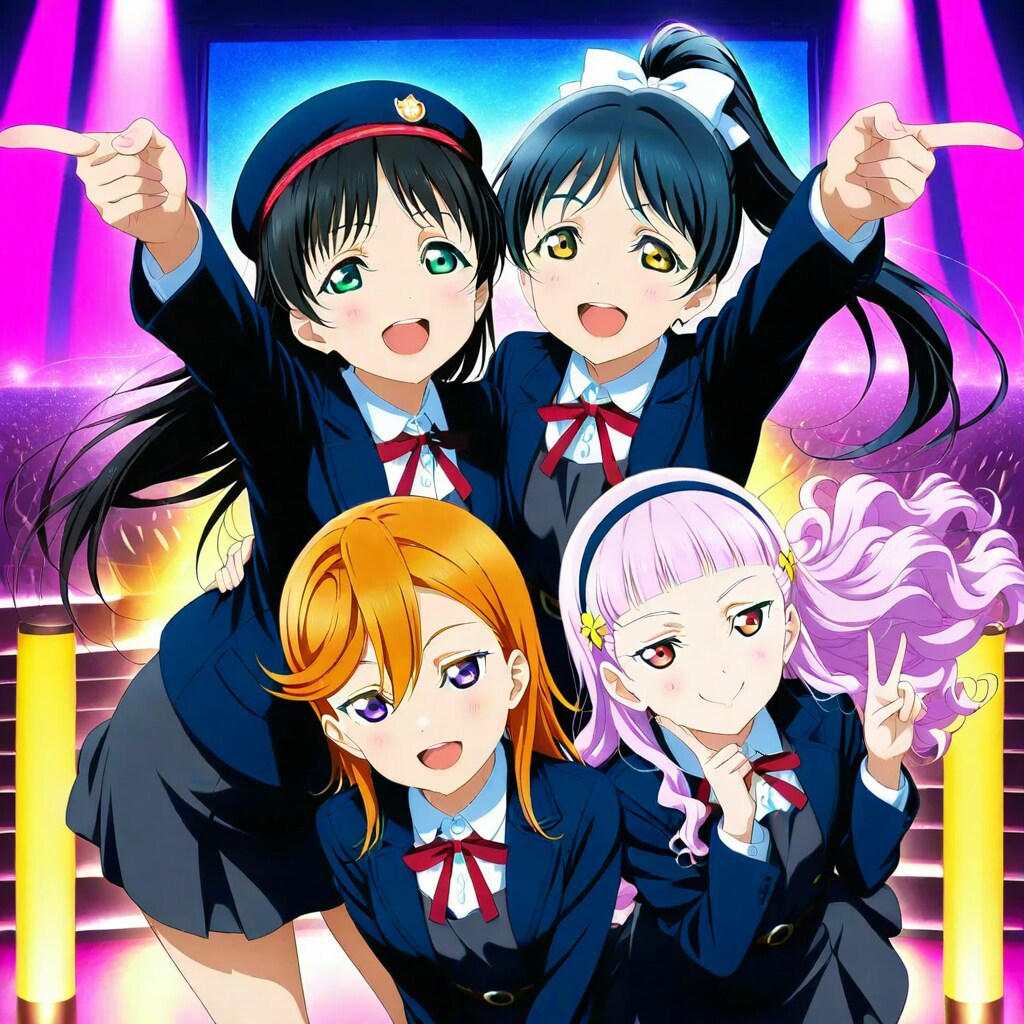 澁谷かのん＆葉月恋＆ウィーン・マルガレーテ