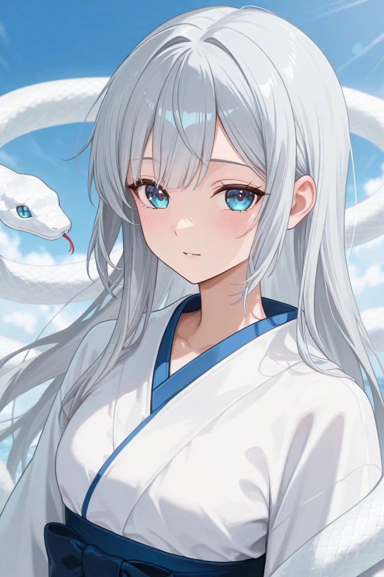白ヘビの御神体 | の人気AIイラスト・グラビア