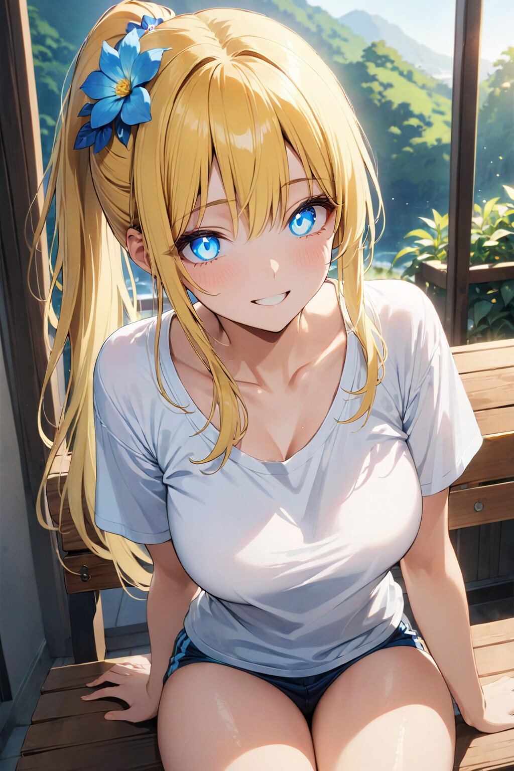 小鳥花陽葵(白シャツ2)