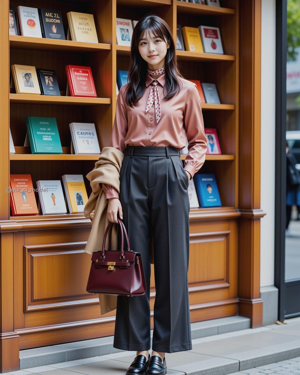 図書館好き beauty-261