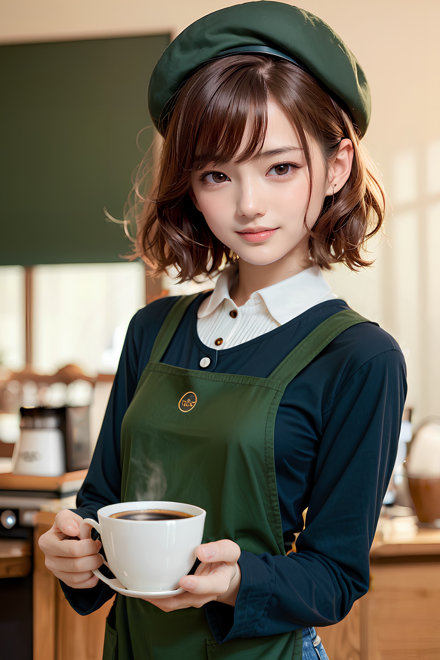カフェ店員のまどか先生
