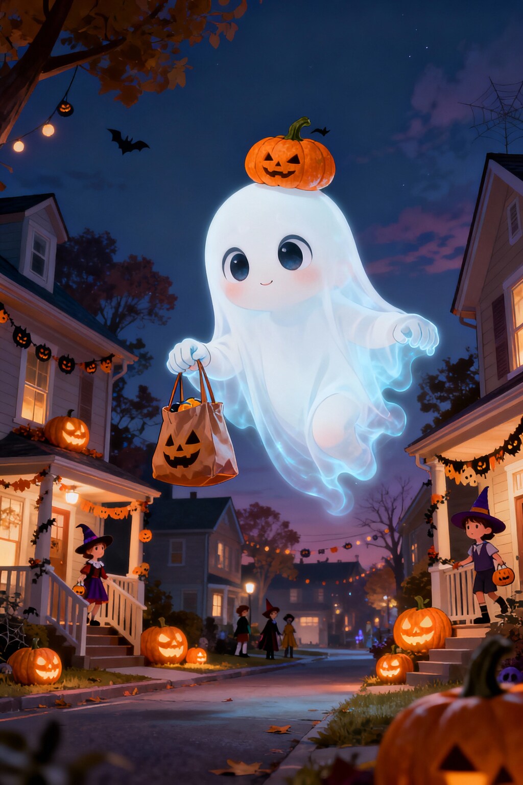 ハロウィンのゴースト