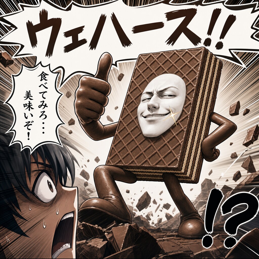 ウェハース！！