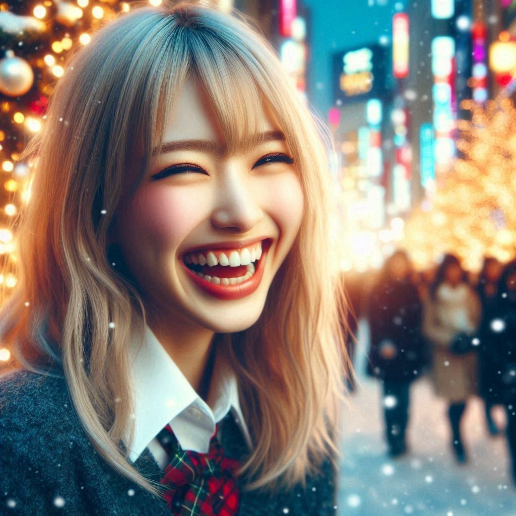 ただひたすらに金髪JK