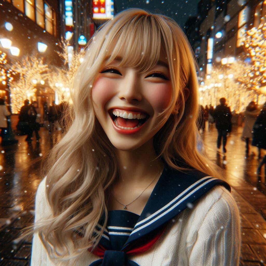 ただひたすらに金髪JK