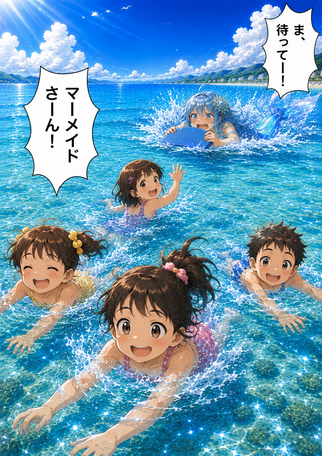 マーメイドさんは泳げない⑥