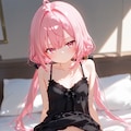 ピンク髪ちゃんのーぱてぃ絆創膏チャレンジ 2枚目