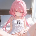 ピンク髪ちゃんのーぱてぃ絆創膏チャレンジ 4枚目