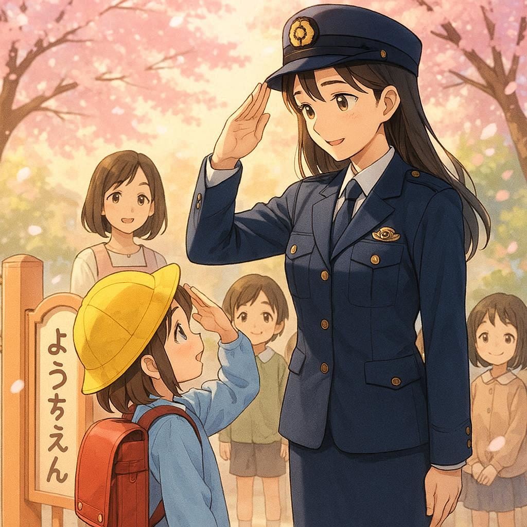 小さな敬礼 | の人気AIイラスト・グラビア