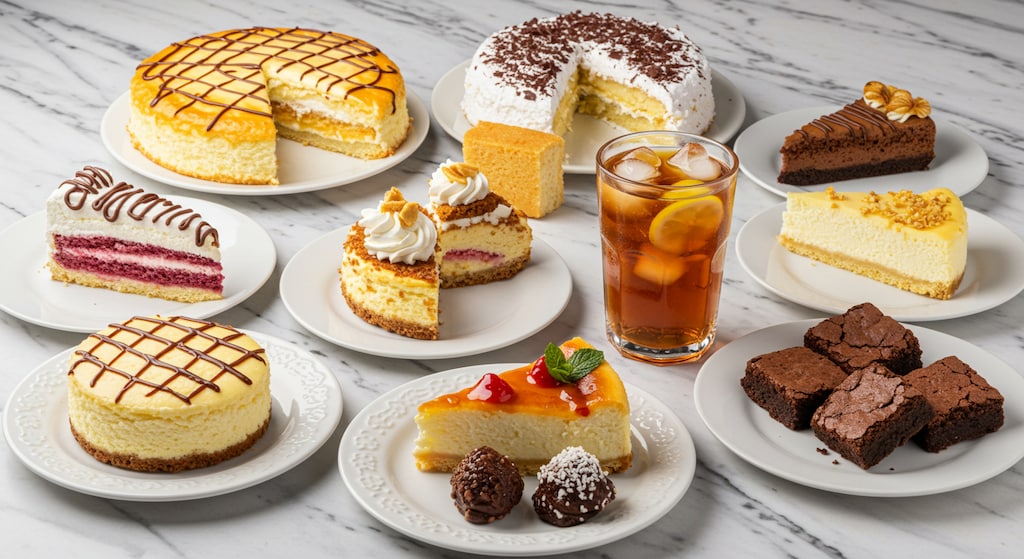 デザートの洋菓子食べ放題