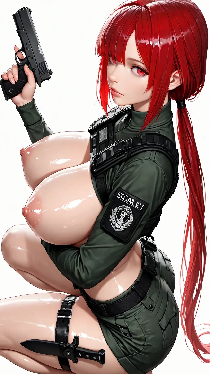 急所を守れない軍人さん