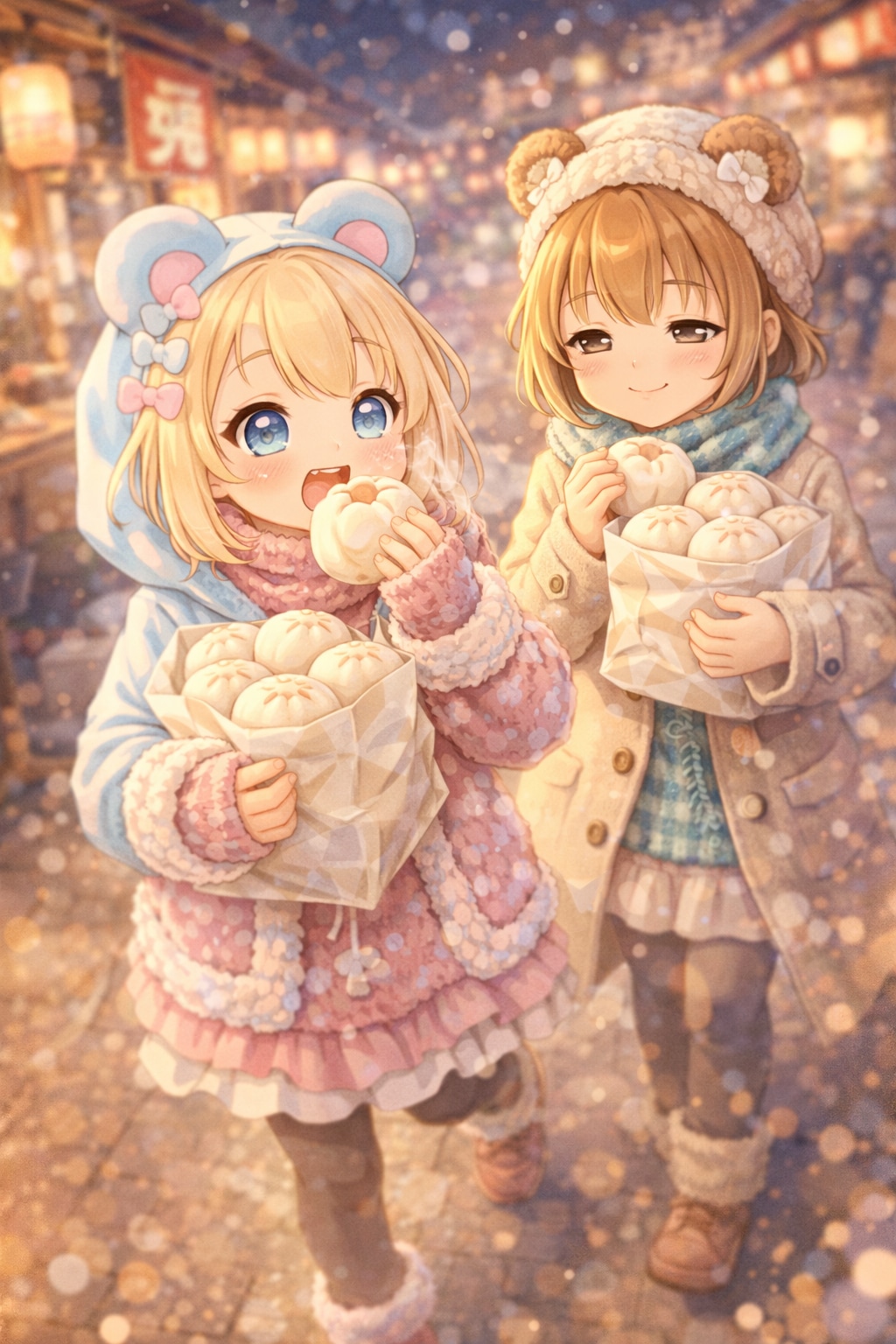 肉まん🐾 | の人気AIイラスト・グラビア