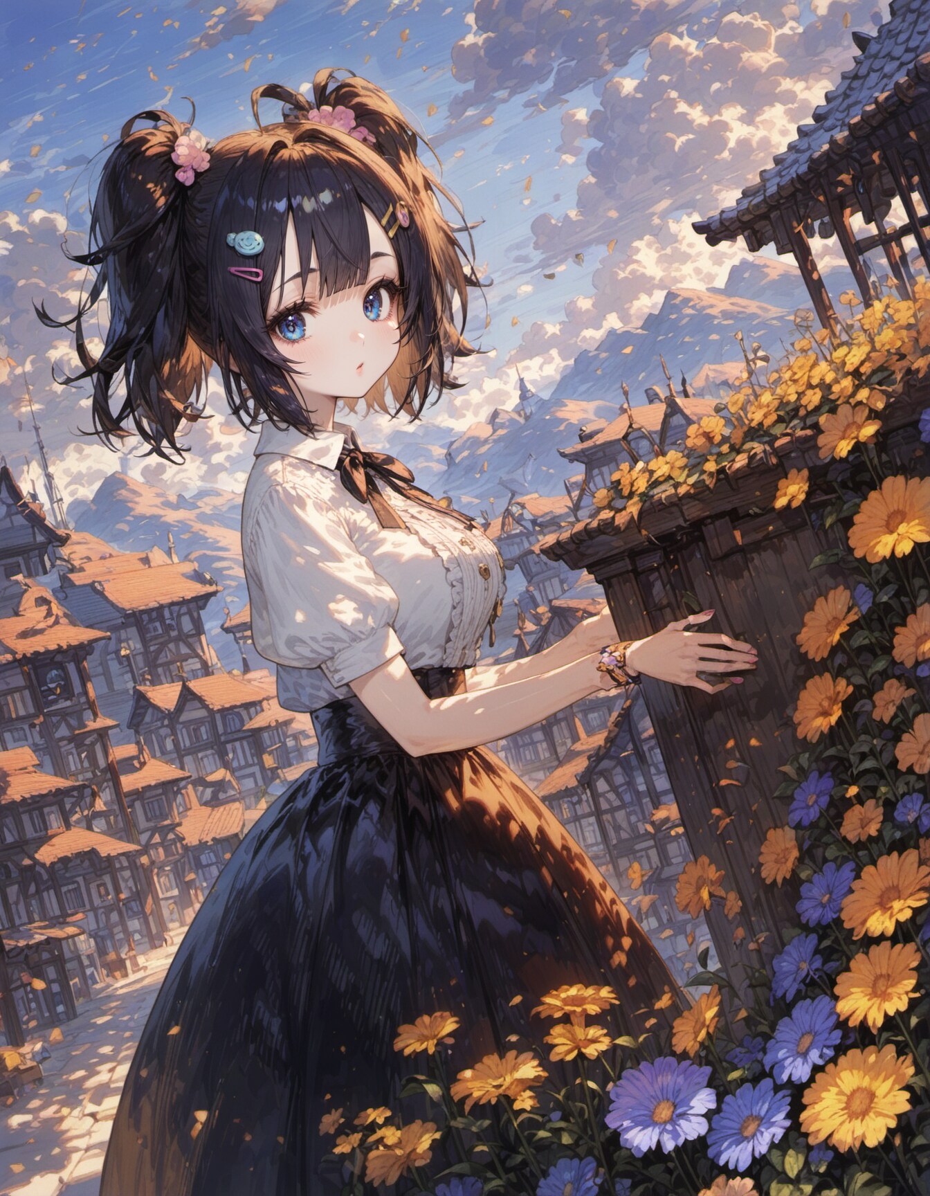 Blossoms | の人気AIイラスト・グラビア