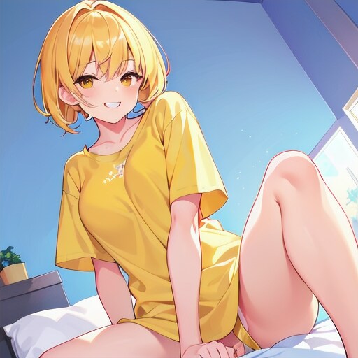 イエローコーデ