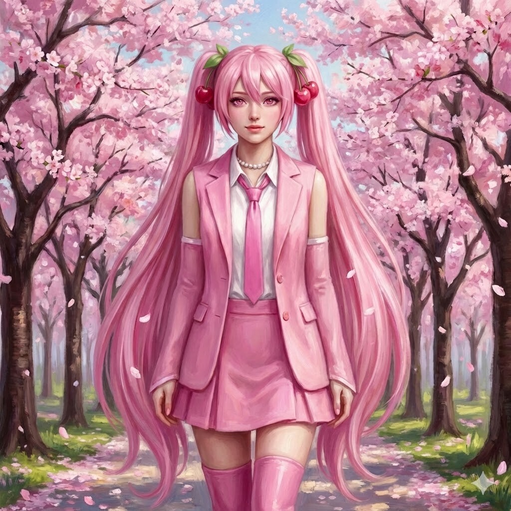 桜ミク | の人気AIイラスト・グラビア